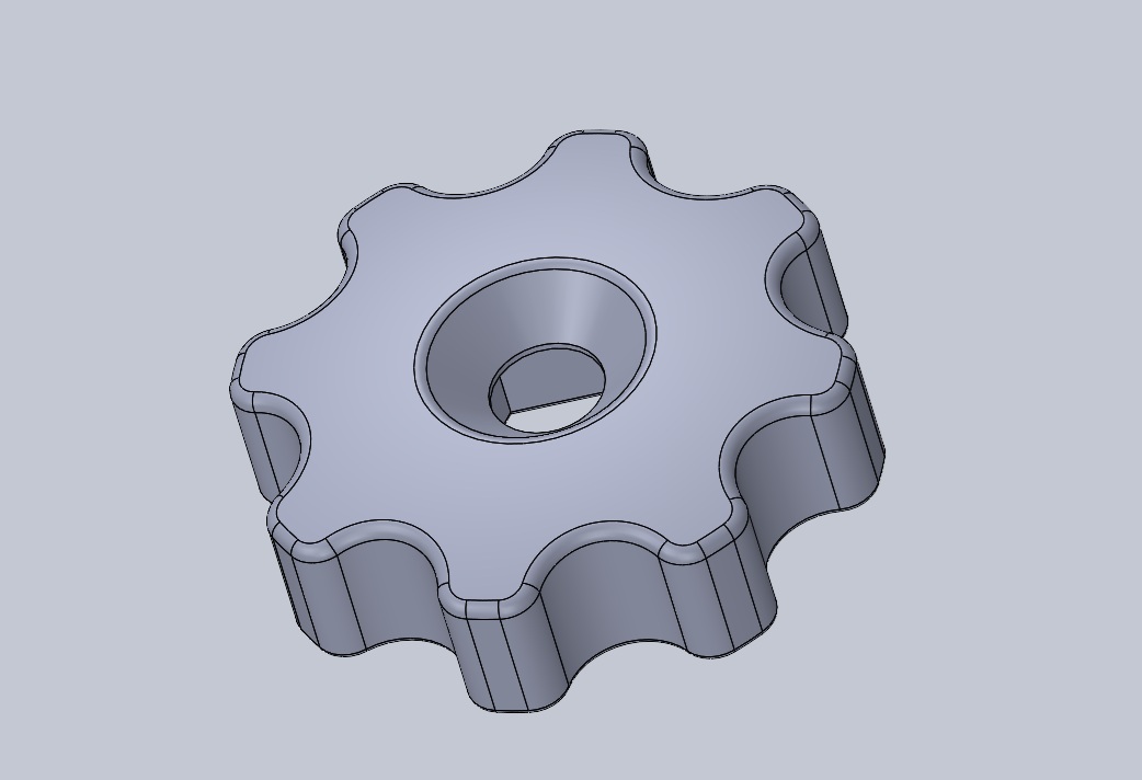 A0003134-叉形点击器旋钮